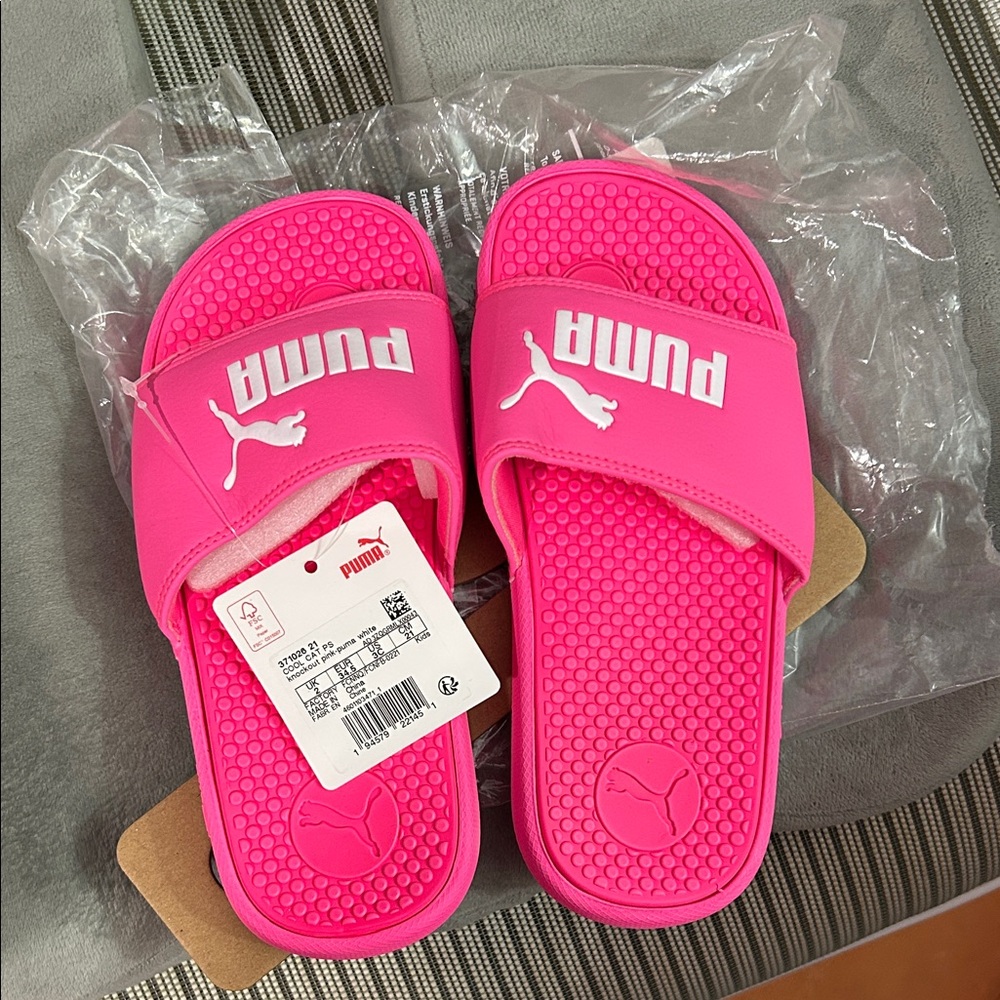 🆕 Puma Kids Slide Sandals - NWT